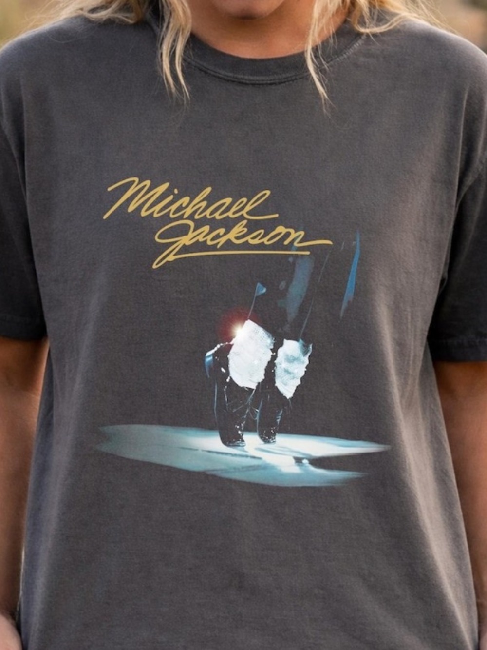 Michael Jackson King Of Pop Music Icon Comfort Colors Tee